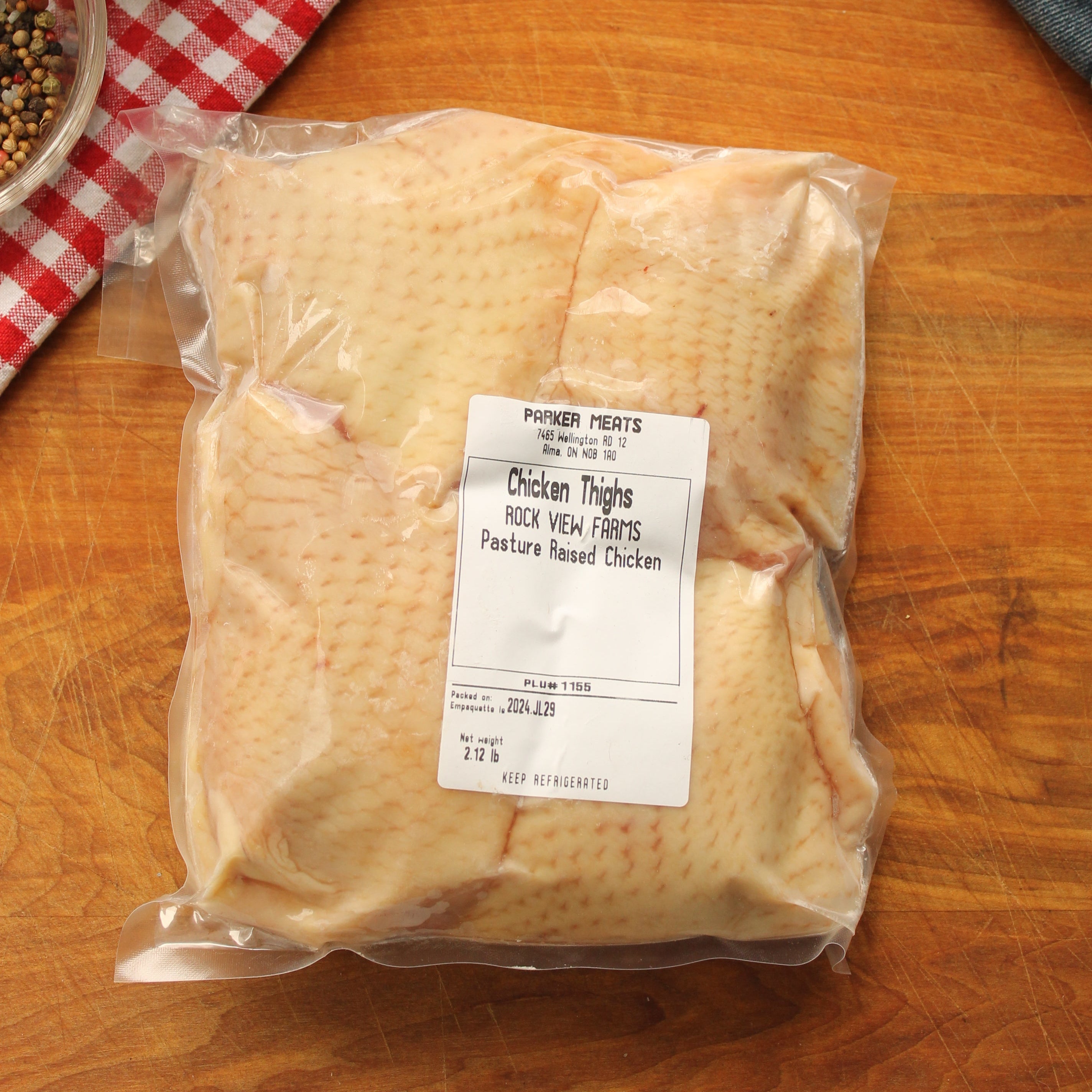 Boneless Skin on Thighs